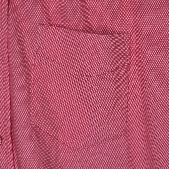Ben Sherman Mens Preppy Cotton Blend Woven Short Sleeve Button Down Shirt Small - Picture 4 of 9